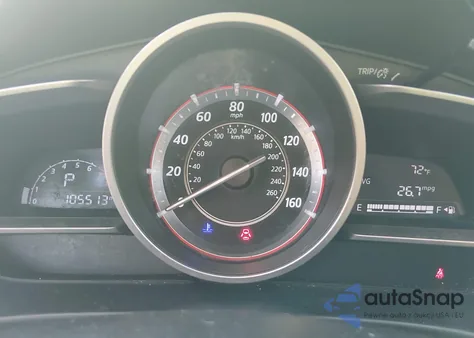 2015 Mazda Mazda3 I Touring z USA, uszkodzony, nr VIN 3MZBM1V79FM225254